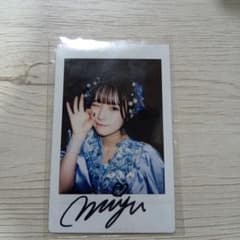 梅田みゆ チェキ サインチェキ CUTIESTREET 梅田みゆ サイン入りチェキ - メルカリ