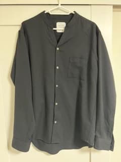united tokyo ノーカラーシャツ ブラック サイズ2(M)のサムネイル