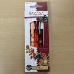 [신품] 포켓몬 SARASA 사라사 인간 도마뱀 진화 세트 추첨 응모 씰 미사용