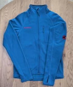 MAMMUT (旧ロゴ)フリース ジャケット 青 MEN'Sのサムネイル