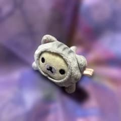 헤세이 레트로☆리락쿠마 한가로이 고양이 코리락쿠마 테노리 봉제인형☆레어