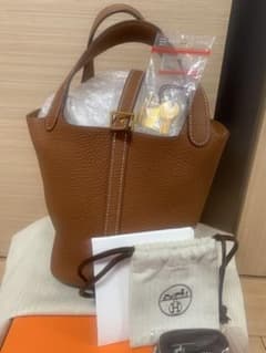 HERMES ピコタンロック pm ゴールド金具 ブラウン（ゴールド）のサムネイル