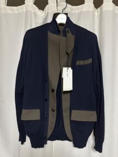 sacai スーチング Mix Jacket カーディガン size 1 sacai スーチング Mix Jacket カーディガン size 1 - メルカリ