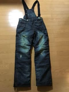 ダメージデニム風 スノーボード パンツのサムネイル