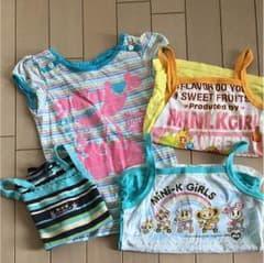 MINI-KのＴシャツ １枚 & キャミ３枚のサムネイル