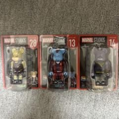 BE@RBRICK MARVEL STUDIOS ベアブリック 3体セットのサムネイル