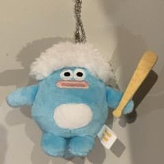 ホイッピ&ラッピ マスコットキーチェーン　ぬいぐるみ バット