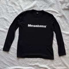 メガバス ito ラインストーン ポロシャツ黒M メガバスロゴ mb 未着用品 MEGABASS LOGO T-SHIRTS(メガバスロゴTシャツ) ブラック レッド
