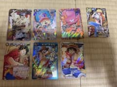 ミラクルバトルカードダス ONE PIECE 7枚セットのサムネイル