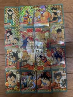ドラゴンボール　カードダス　15弾 16弾 繋がる神龍 16枚セット　キラ　悟空 ドラゴンボール カードダス 15弾 16弾 繋がる神龍 16枚セット キラ