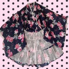 希少‼️平成ギャル姫ギャル浴衣ドレス大人M-L - メルカリ