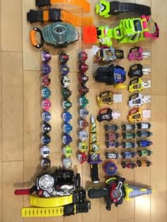仮面ライダーベルトセット ゴースト エグゼイド ビルドのサムネイル