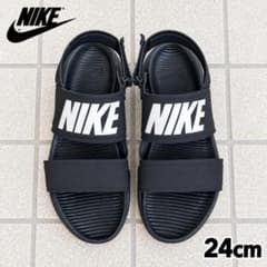 NIKE ウィメンズ タンジュン サンダル ブラック 24cmのサムネイル