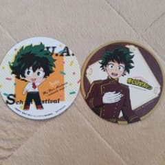 アニメイトカフェのヒロアカデクコースター2枚 - メルカリ