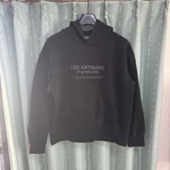 H&M ブラック リラックスフィット パーカーのサムネイル