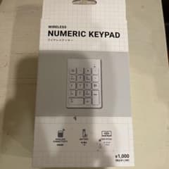 ワイヤレステンキー WIRELESS NUMERIC KEYPAD 3COINSのサムネイル