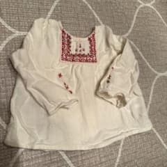 Bon Point ボンポワン 6m チュニック　トップス　刺繍のサムネイル