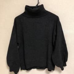 ハイネックセーター  グレーのサムネイル