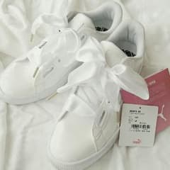 momo様専用　Puma　プーマ バスケットハート　24.5 　超美品のサムネイル