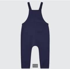【新品】ユニクロ サロペットパンツ 80のサムネイル