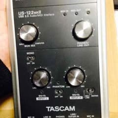 TASCAMのオーデォオインターフェイスのサムネイル
