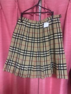 Burberry プリーツミニスカート Mのサムネイル