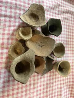 土器10個セット愛知県矢作川産　土器　縄文土器　弥生土器のサムネイル