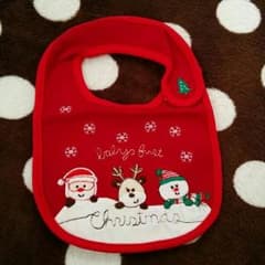 値下げ☆クリスマス☆スタイ☆のサムネイル