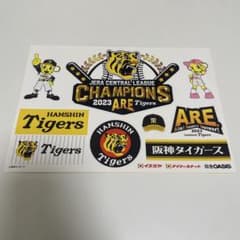阪神タイガース 2023 チャンピオンステッカーセット - メルカリ