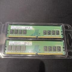 Samsung PC4-2666V メモリー 8GB 2枚セット - メルカリ