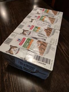 ヒルズ サイエンスダイエット キャットフード シニアトータルケア チキン 48袋のサムネイル