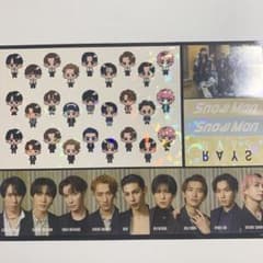 Snow Man ステッカー・シール 9人のサムネイル