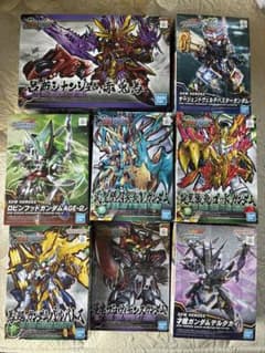 SDガンダム プラモデル10種セットのサムネイル