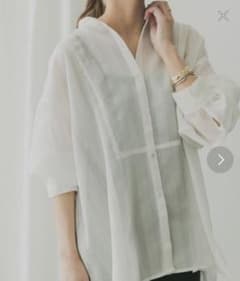 メッシュストライプシャツのサムネイル