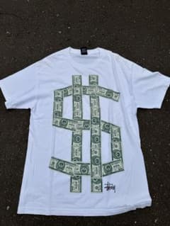 Stussy ドル札プリントTシャツのサムネイル