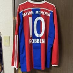 正規品 2014-15 バイエルン ミュンヘン ロッベン 10 長袖ユニフォーム 正規品 2014-15 バイエルン ミュンヘン ロッベン 10 長袖ユニフォーム