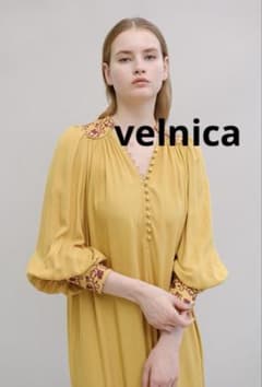 velnica ヴェルニカ 刺繍マキシワンピース - メルカリ
