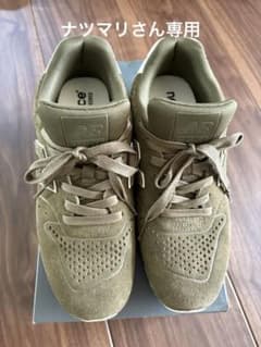 美品New Balance MRL996DZ スニーカー 23.5cm オリーブのサムネイル