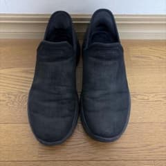 黒スケッチャーズ ハンズフリースリップインズ(検Vans モック メレル)