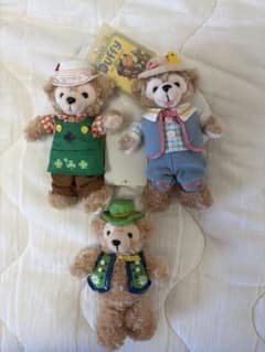 ダッフィー ぬいぐるみバッチ　3人セットのサムネイル