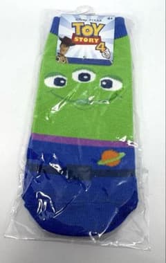 신품 TOY STORY 4 외계인 양말 22-24cm