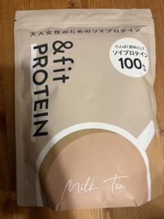&fit PROTEIN ミルクティー味 ソイプロテイン 525gのサムネイル