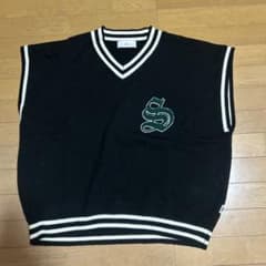 ills ブラック ノースリーブセーター Fサイズのサムネイル