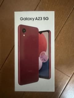 Galaxy A23 5G レッド 64 GB auのサムネイル