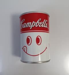 美品 未使用 キャンベル 100周年記念 貯金箱 ブリキ Campbell's - メルカリ