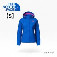 【レディースS】ノースフェイス マウンテンパーカー ブルー×ピンク 韓国規格のサムネイル
