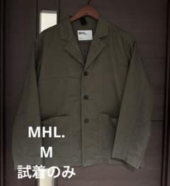 試着のみ MHL. MARGARET HOWELL ワークジャケット Mのサムネイル