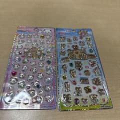 (正規品）ストーン付きジュエルプチドロップ2枚セットのサムネイル