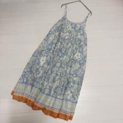 ✨ 【AS KNOW AS de base】綿100% 総柄キャミワンピースのサムネイル