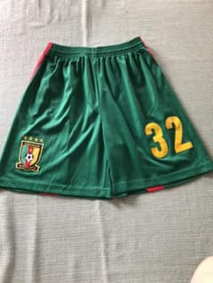 カメルーン　カメルーン代表レプリカ　サッカー用ハーフパンツのサムネイル